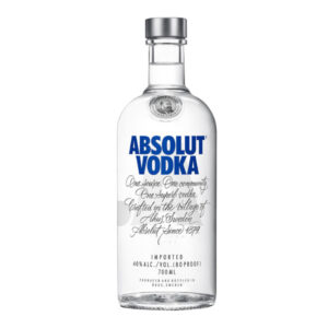 Vodka Absolut bottle